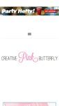 Mobile Screenshot of creativepinkbutterfly.com